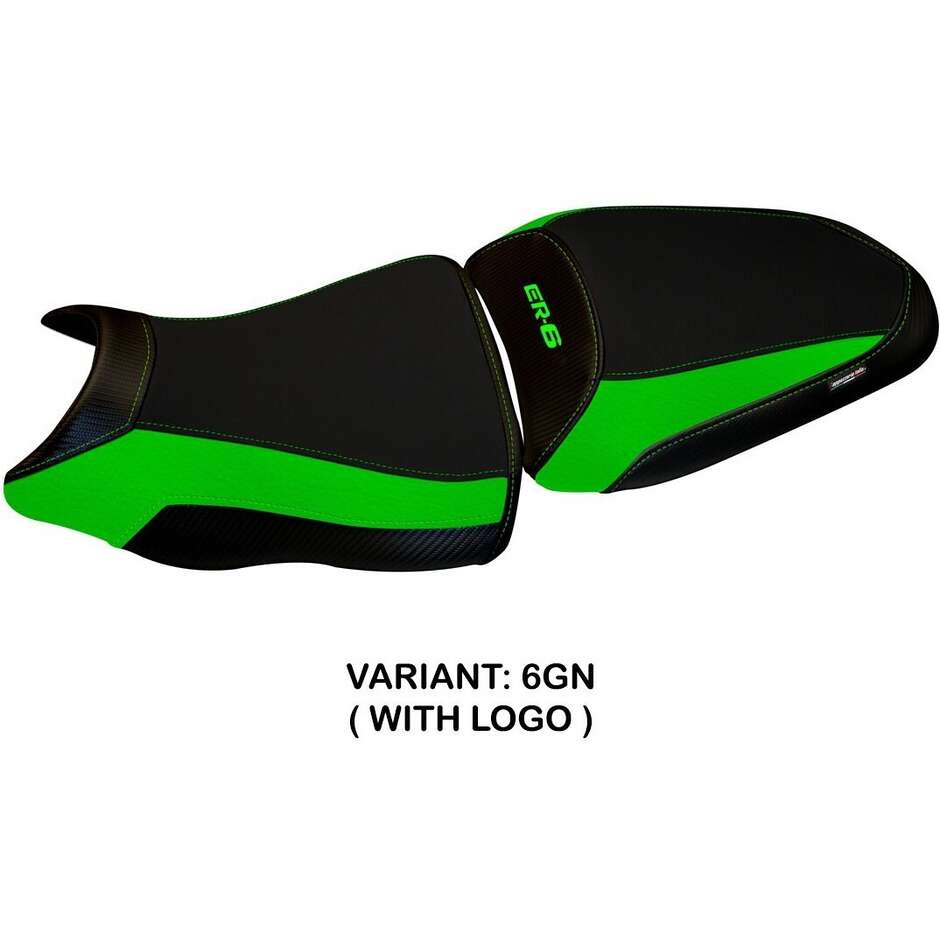 Rivestimento Sella TPZ Italia Specifico Per Kawasaki ER-6N / ER-6F 2012 - 2016 Modello Leeds 1