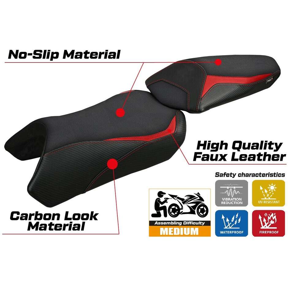 Rivestimento Sella TPZ Italia Specifico Per Kawasaki Ninja 1100 SX 2025 Modello Geisha