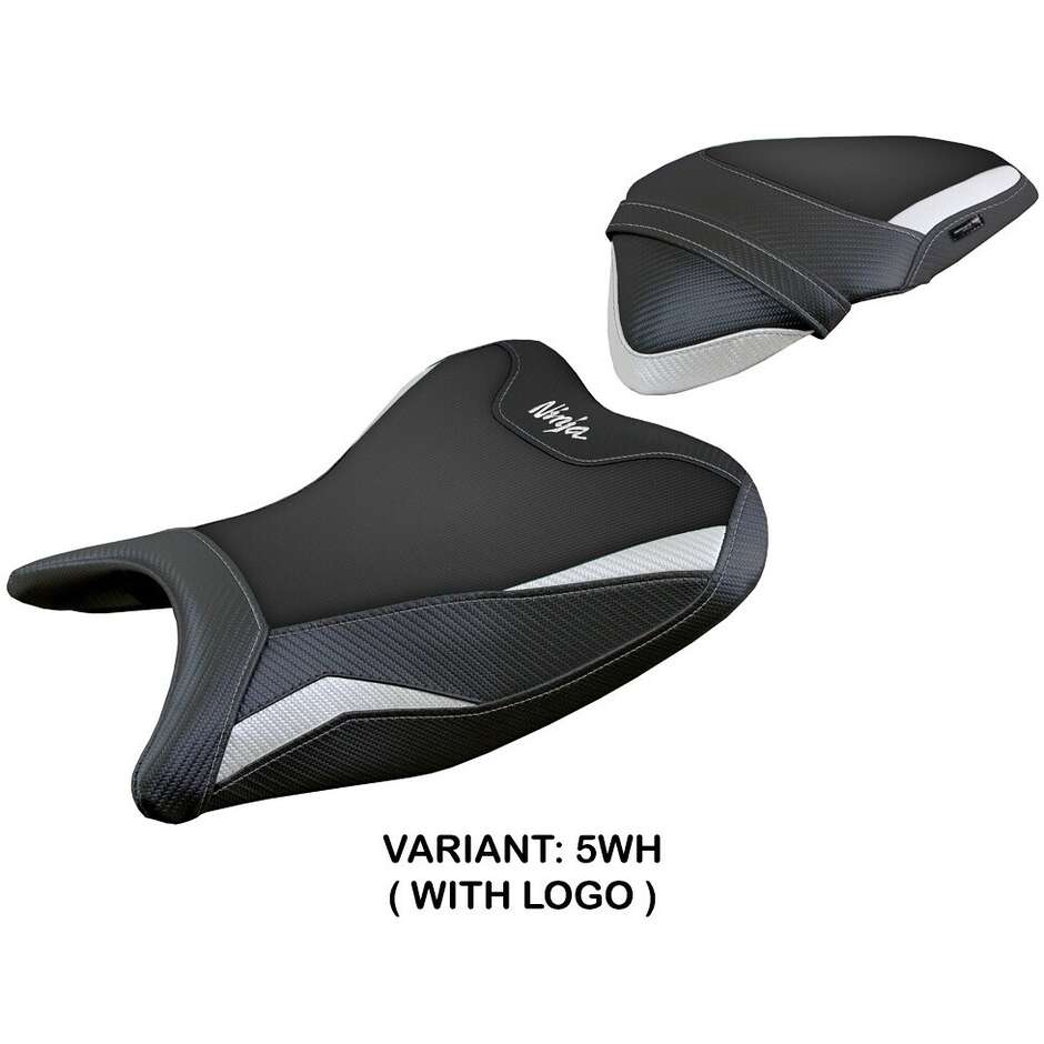 Rivestimento Sella TPZ Italia Specifico Per Kawasaki Ninja 400 2018 - 2023 Modello Ribera