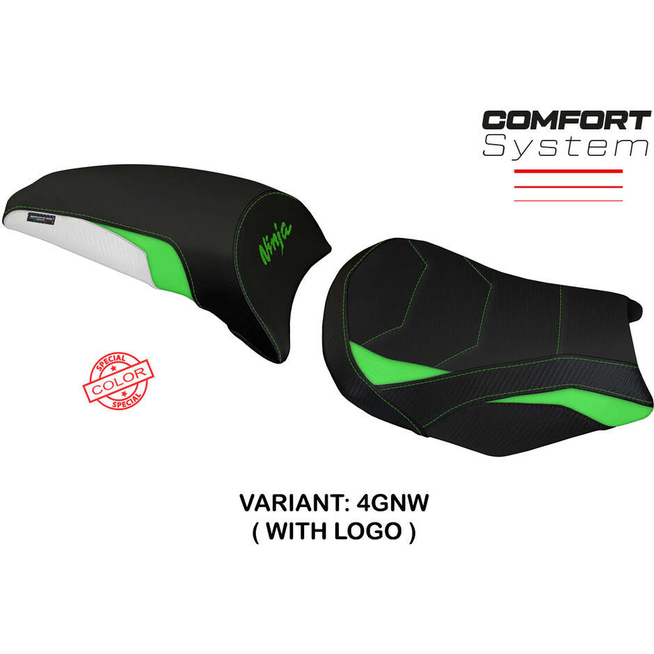 Rivestimento Sella TPZ Italia Specifico Per Kawasaki Ninja 650  2017-2025 Modello Sihu Comfort System