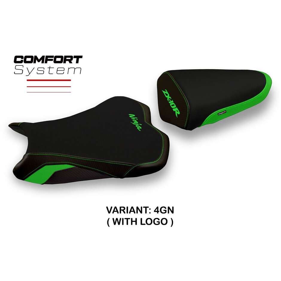 Rivestimento Sella TPZ Italia Specifico Per Kawasaki Ninja ZX 10 R  2008 - 2010 Modello Agra 2 Comfort System