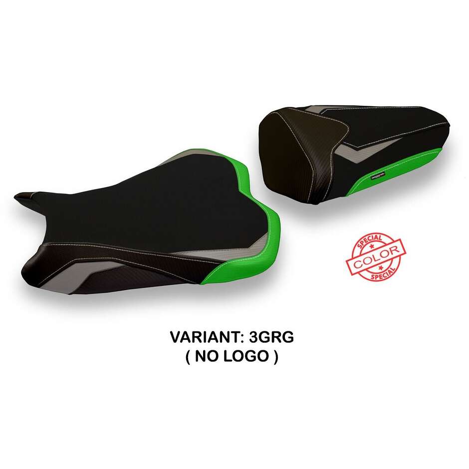 Rivestimento Sella TPZ Italia Specifico Per Kawasaki Ninja ZX 10 R 2008 - 2010 Modello Riga Special Color