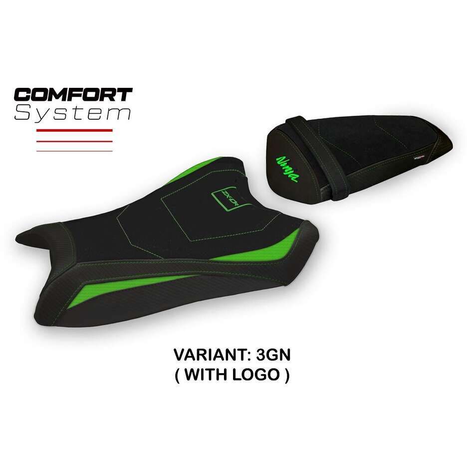 Rivestimento Sella TPZ Italia Specifico Per Kawasaki Ninja ZX 10 R 2011 - 2015 Modello Ca Mau Comfort System
