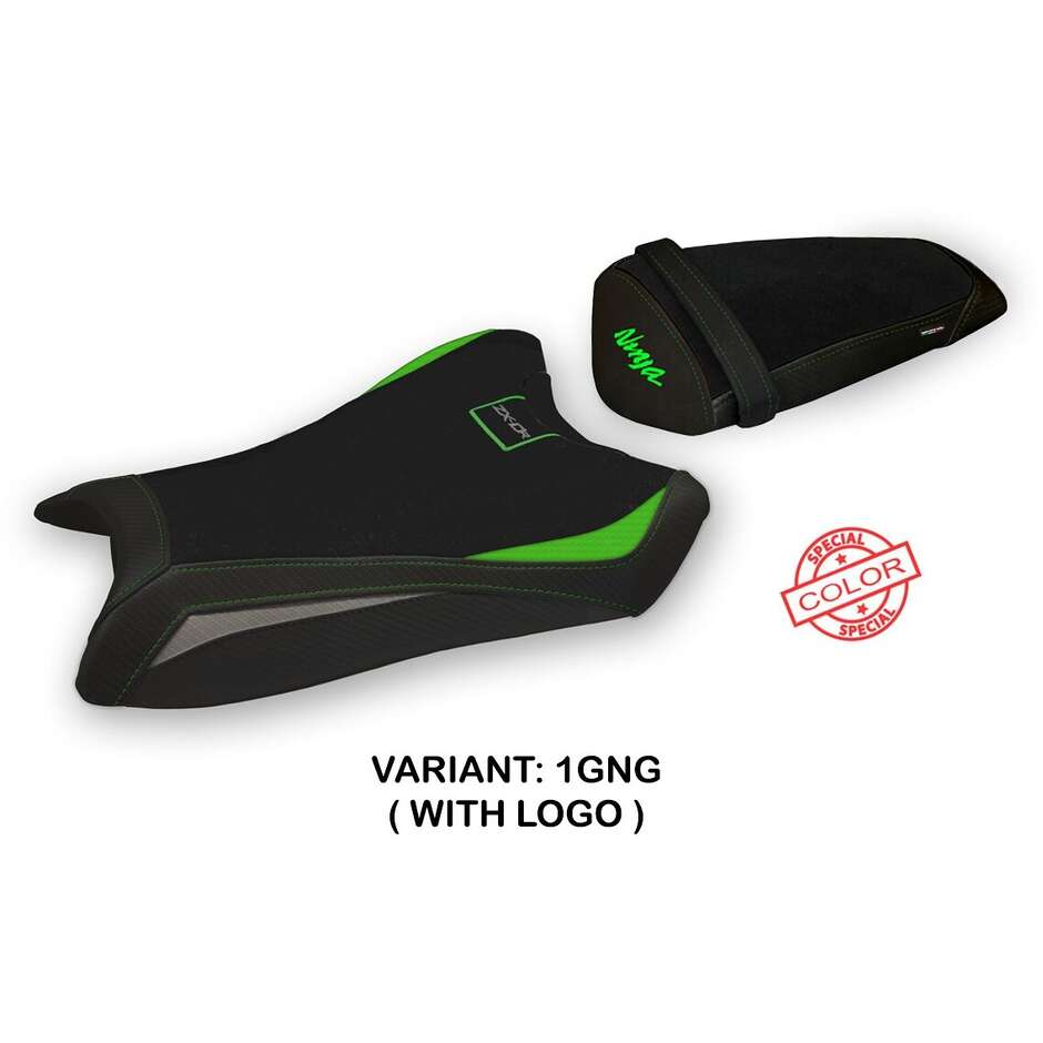Rivestimento Sella TPZ Italia Specifico Per Kawasaki Ninja ZX 10 R 2011 - 2015 Modello Indore Special Color