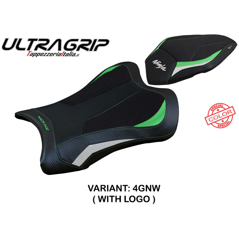 Rivestimento Sella TPZ Italia Specifico Per Kawasaki Ninja ZX 10 R 2021-2025 Modello Dexter Ultragrip