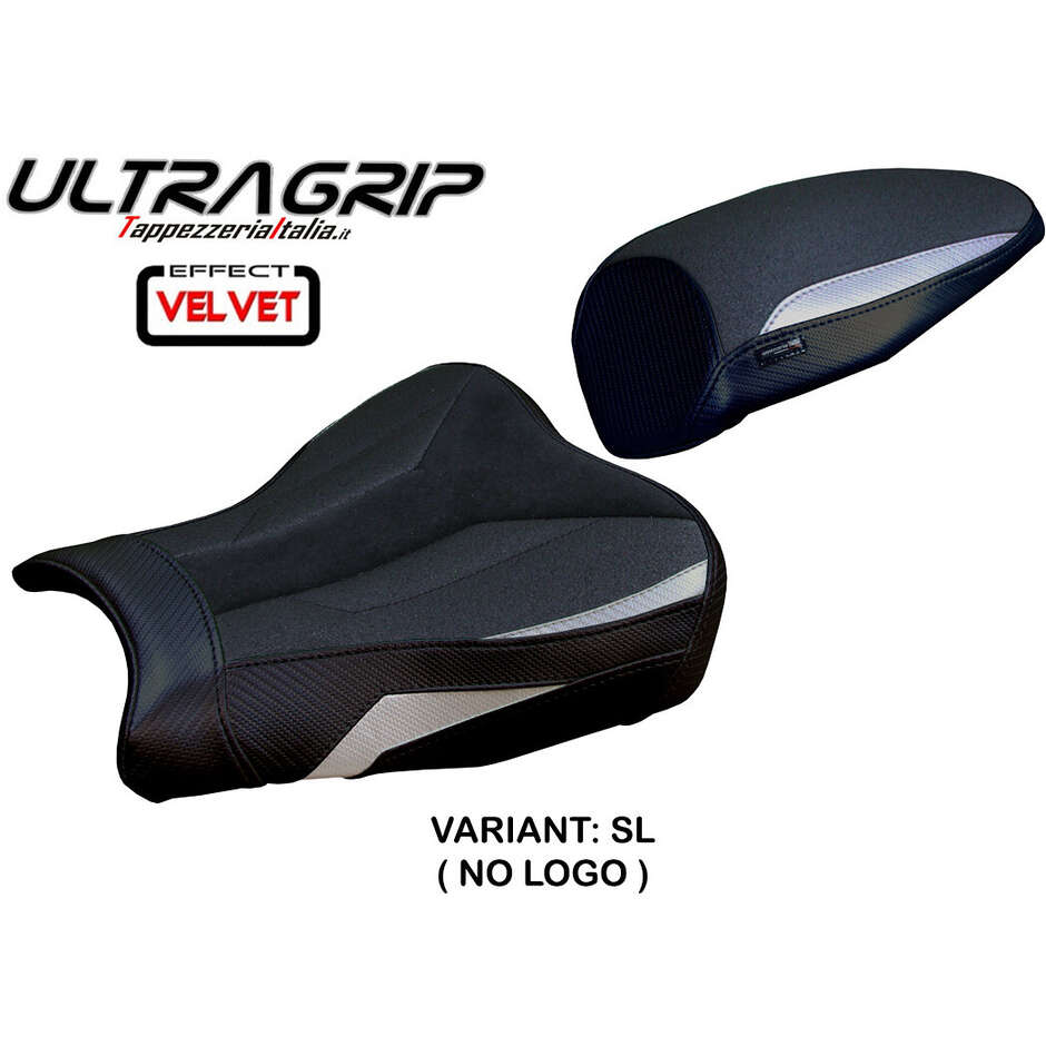 Rivestimento Sella TPZ Italia Specifico Per Kawasaki Ninja ZX 25 R  2020-2025 Modello Hermes Ultragrip Velvet