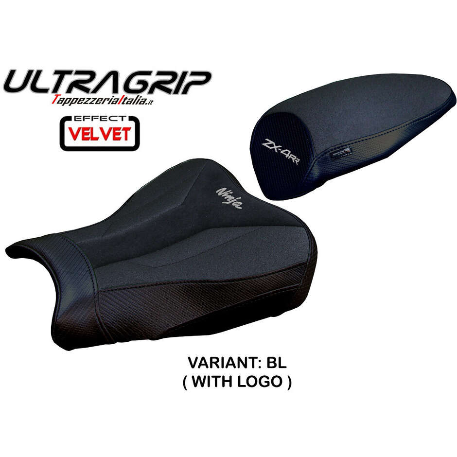 Rivestimento Sella TPZ Italia Specifico Per Kawasaki Ninja ZX 4 RR  2023-2025 Modello Muzy Ultragrip Velvet