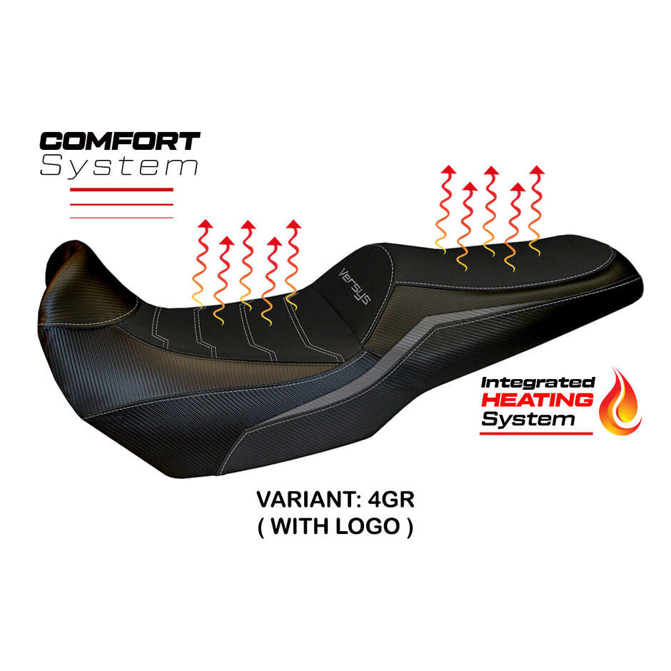Rivestimento Sella TPZ Italia Specifico Per Kawasaki Versys 1000 2019 - 2024 - heating Comfort System
