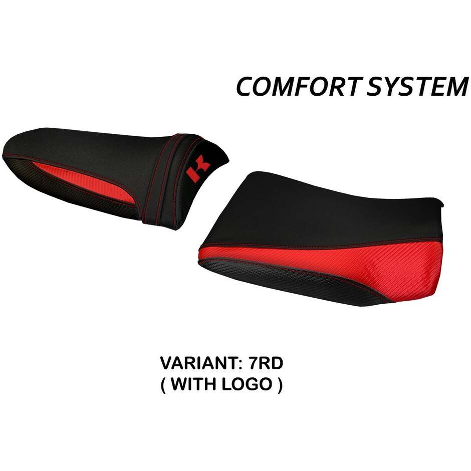 Rivestimento Sella TPZ Italia Specifico Per Kawasaki Z 1000 2003 - 2006 Modello Pozzuoli 1 Comfort System