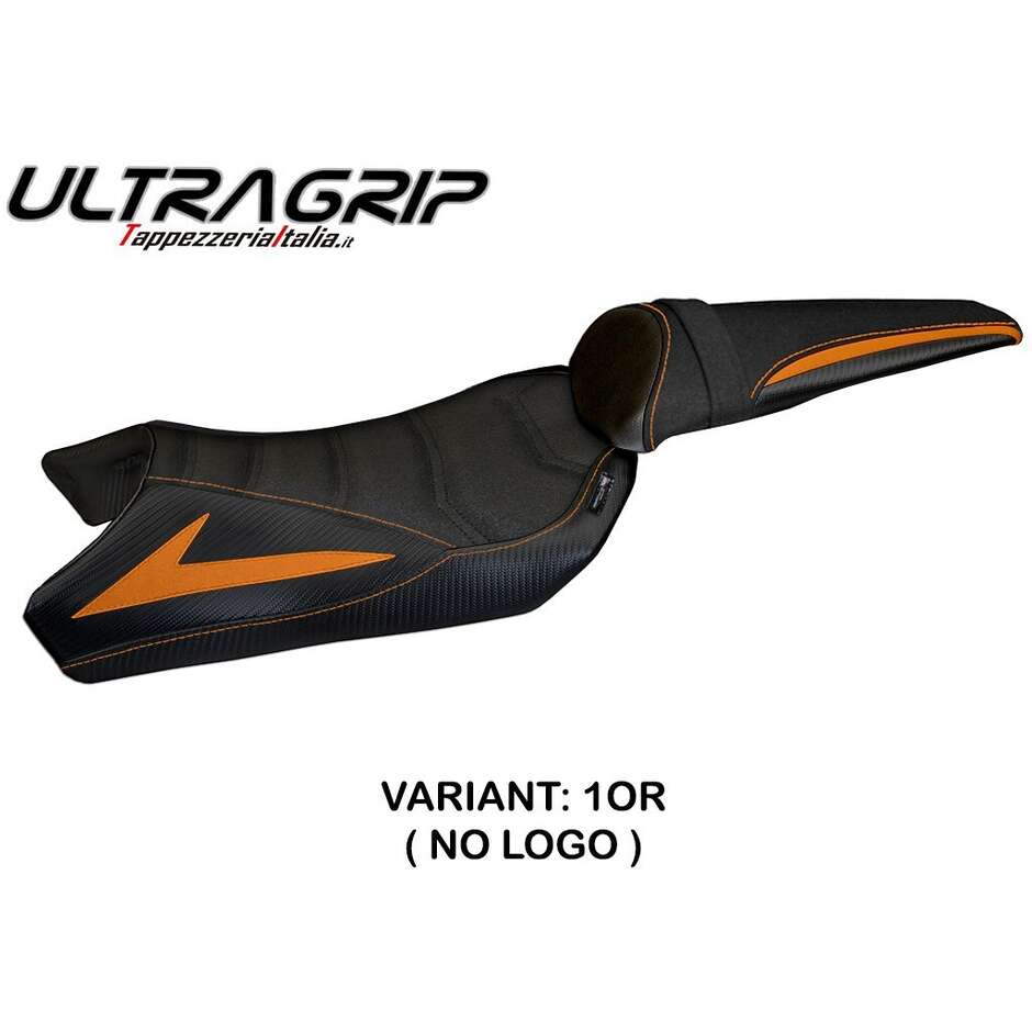 Rivestimento Sella TPZ Italia Specifico Per Kawasaki Z 1000 2010 - 2013 Modello Berna Total Black Ultragrip