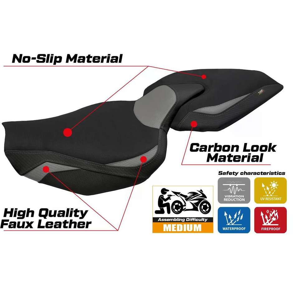 Rivestimento Sella TPZ Italia Specifico Per Kawasaki Z 1100 2026 Modello Sagat Comfort System