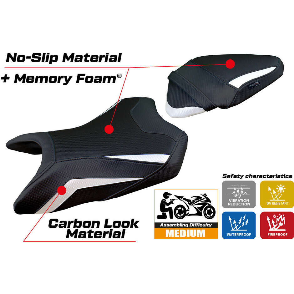 Rivestimento Sella TPZ Italia Specifico Per Kawasaki Z 500  2024-2025 Modello Namur Comfort System
