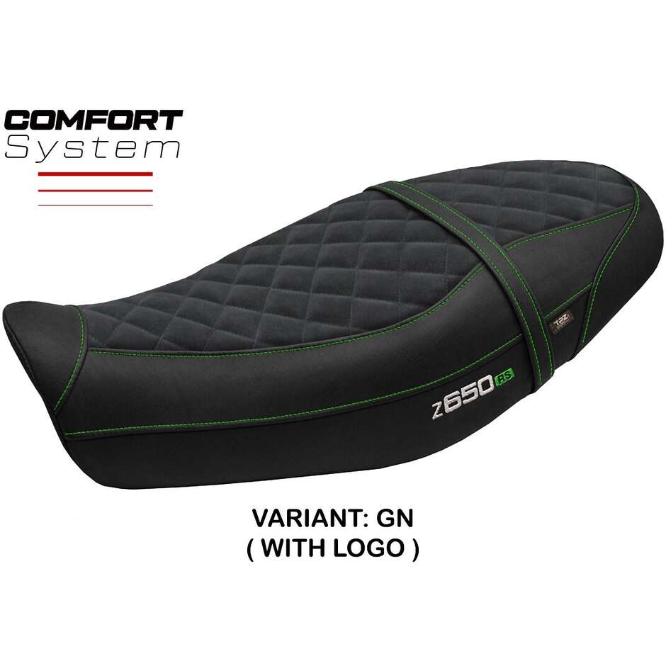 Rivestimento Sella TPZ Italia Specifico Per Kawasaki Z 650 RS 2022-2025 Modello Unnan Velvet Comfort System