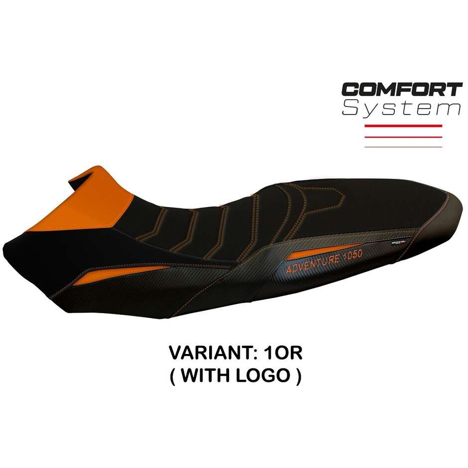 Rivestimento Sella TPZ Italia Specifico Per KTM 1050 Adventure 2015 - 2016 Modello Davao Comfort System