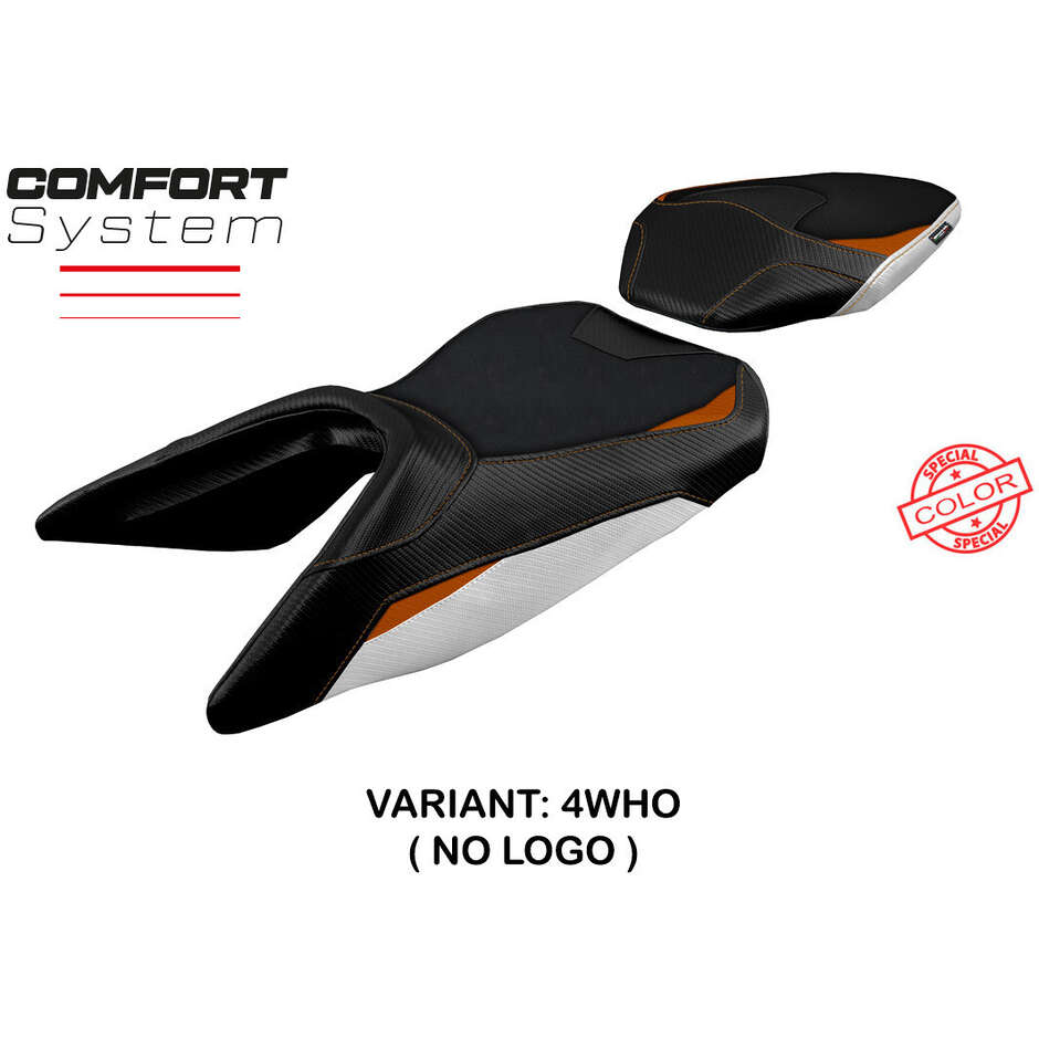 Rivestimento Sella TPZ Italia Specifico Per KTM 125 Duke 2017-2025 Modello Mirje Comfort System