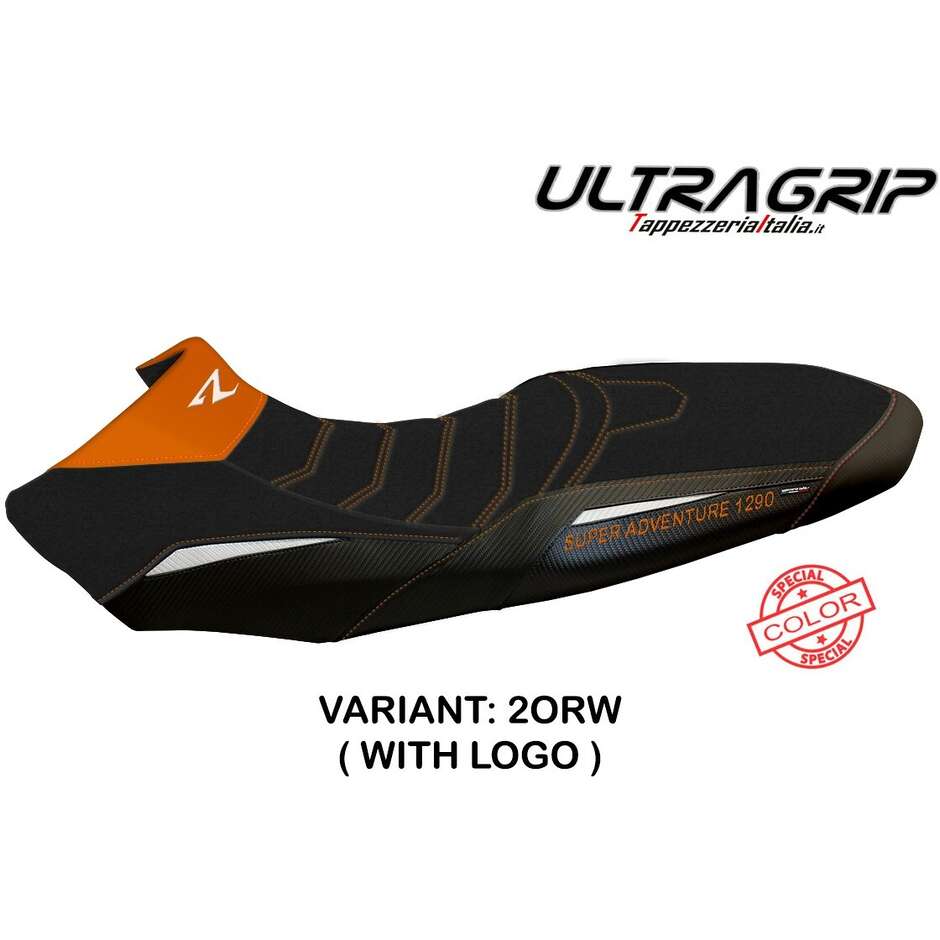 Rivestimento Sella TPZ Italia Specifico Per KTM 1290 Super Adventure R 2017 - 2020 Modello Vessy Special Color Ultragrip