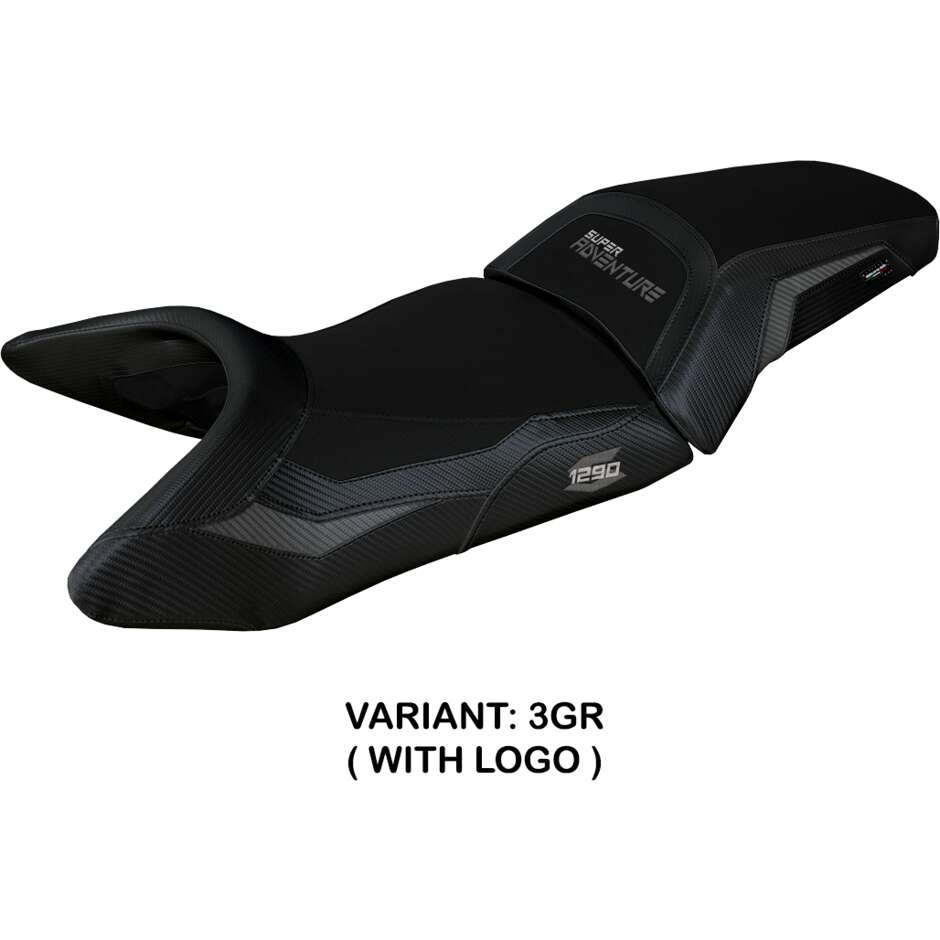 Rivestimento Sella TPZ Italia Specifico Per KTM 1290 Super Adventure S 2021 - 2024 Modello Lumiar