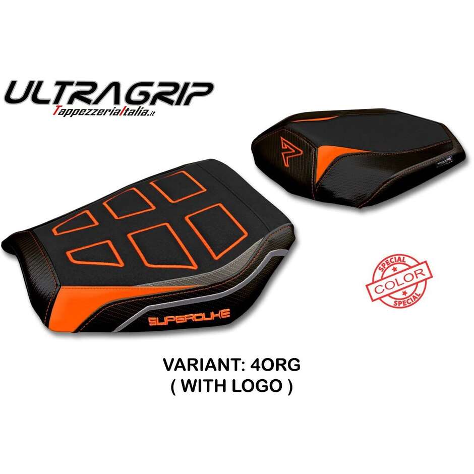 Rivestimento Sella TPZ Italia Specifico Per KTM 1290 Super Duke R 2020 - 2023 Modello Delhi Ultragrip