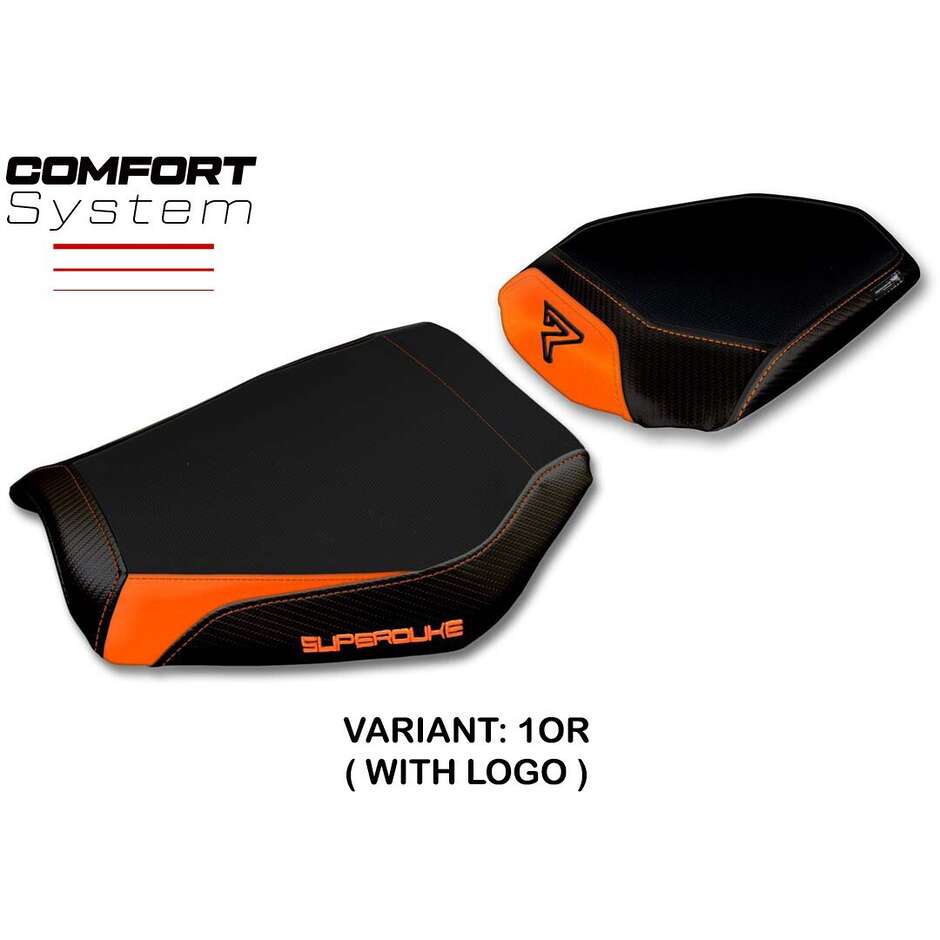 Rivestimento Sella TPZ Italia Specifico Per KTM 1290 Super Duke R 2020 - 2023 Modello Gaya Comfort System