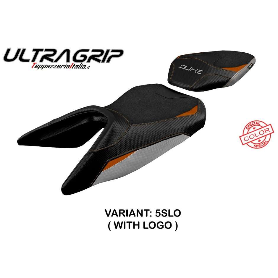 Rivestimento Sella TPZ Italia Specifico Per KTM 390 Duke 2017 - 2023 Modello Haiti Ultragrip