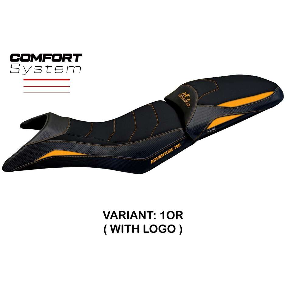 Rivestimento Sella TPZ Italia Specifico Per KTM 790 Adventure 2019 - 2025 Modello Milo Comfort System