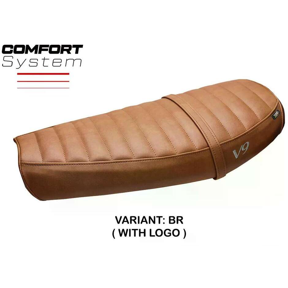 Rivestimento Sella TPZ Italia Specifico Per Moto Guzzi V9 Bobber 2016-2018 Modello Acerra Comfort System
