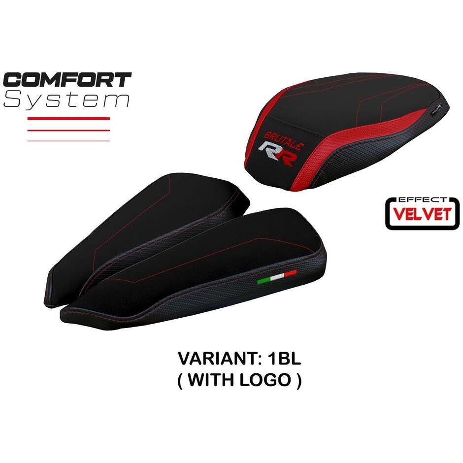 Rivestimento Sella TPZ Italia Specifico Per MV Agusta Brutale 1000 RR 2020-2025 Modello Meilan Velvet Comfort System