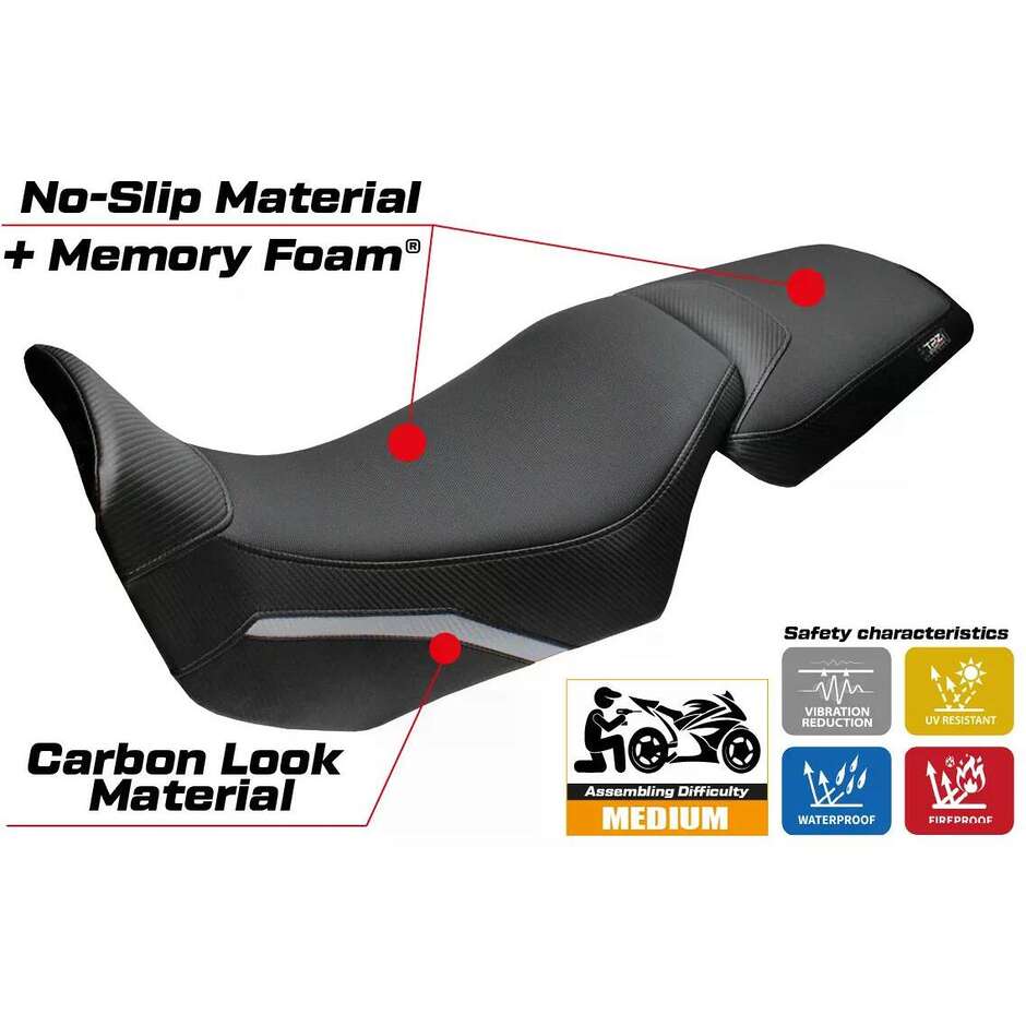 Rivestimento Sella TPZ Italia Specifico Per QJ Motor SVT 650 X 2024-2026 Modello Xintai Comfort System