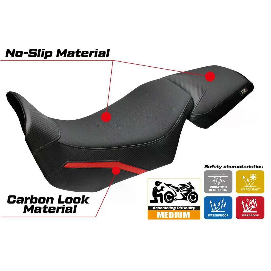 Rivestimento Sella TPZ Italia Specifico Per QJ Motor SVT 650 X 2024-2026 Modello Xintai