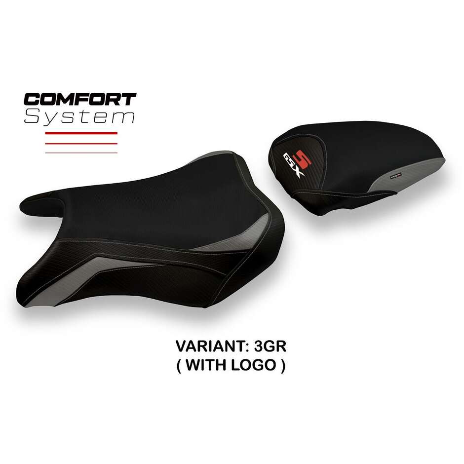 Rivestimento Sella TPZ Italia Specifico Per Suzuki GSX S 750 2017 - 2021 Modello Hokota 1 Comfort System