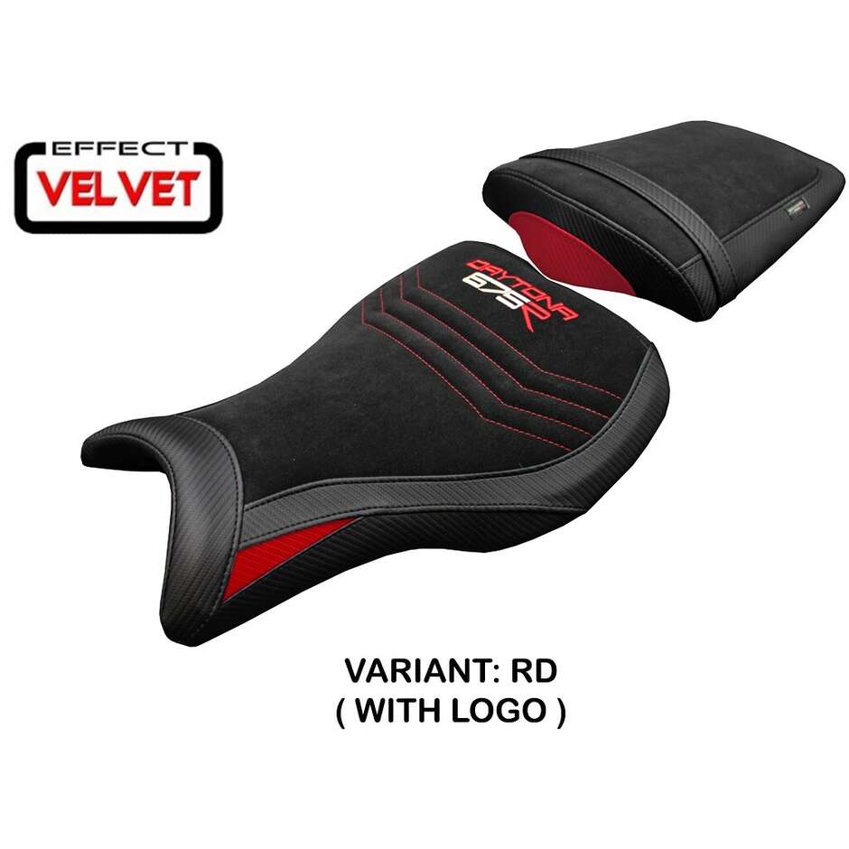 Rivestimento Sella TPZ Italia Specifico Per Triumph Daytona 675R 2006-2012 Modello Ripley Velvet