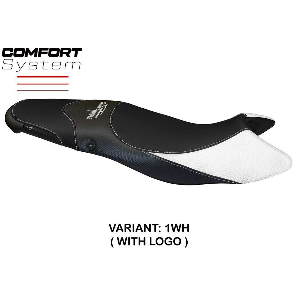 Rivestimento Sella TPZ Italia Specifico Per Triumph Street Triple 2007 - 2012 Modello Morris 1 Comfort System