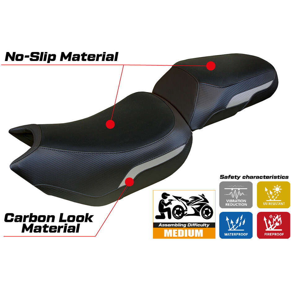 Rivestimento Sella TPZ Italia Specifico Per Triumph Tiger 1200 2022-2025 Modello Wales