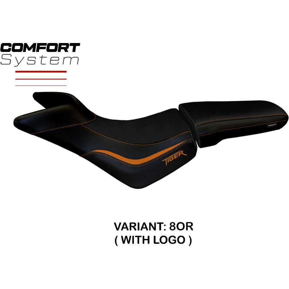 Rivestimento Sella TPZ Italia Specifico Per Triumph Tiger 800 / 800 XC 2010 - 2020 Modello Noale Comfort System