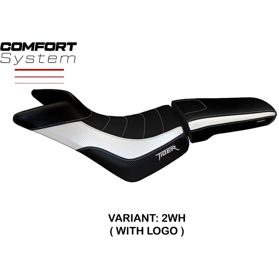 Rivestimento Sella TPZ Italia Specifico Per Triumph Tiger 800 / 800 XC 2010 - 2020 Modello Padova Comfort System