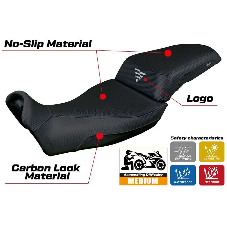 Rivestimento Sella TPZ Italia Specifico Per Voge Valico 625 DSX 2025 Modello Xian Comfort System