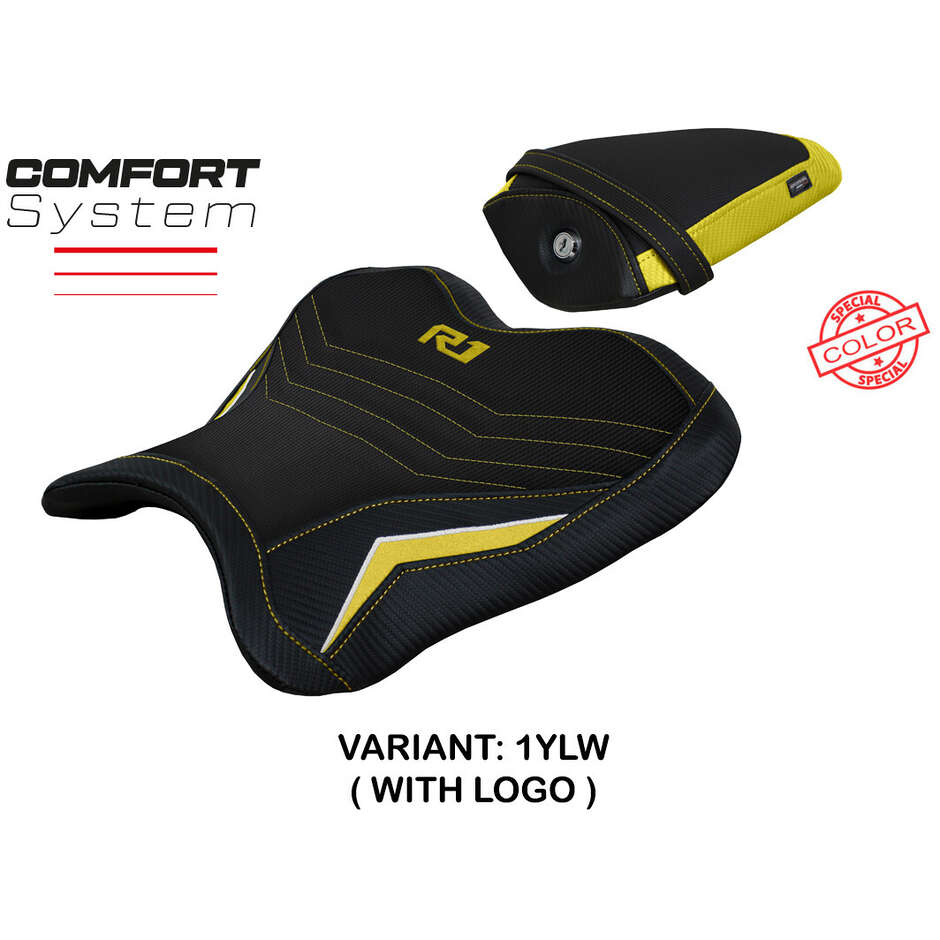 Rivestimento Sella TPZ Italia Specifico Per Yamaha R1 2015-2025 Modello Kagran Special Color Comfort System