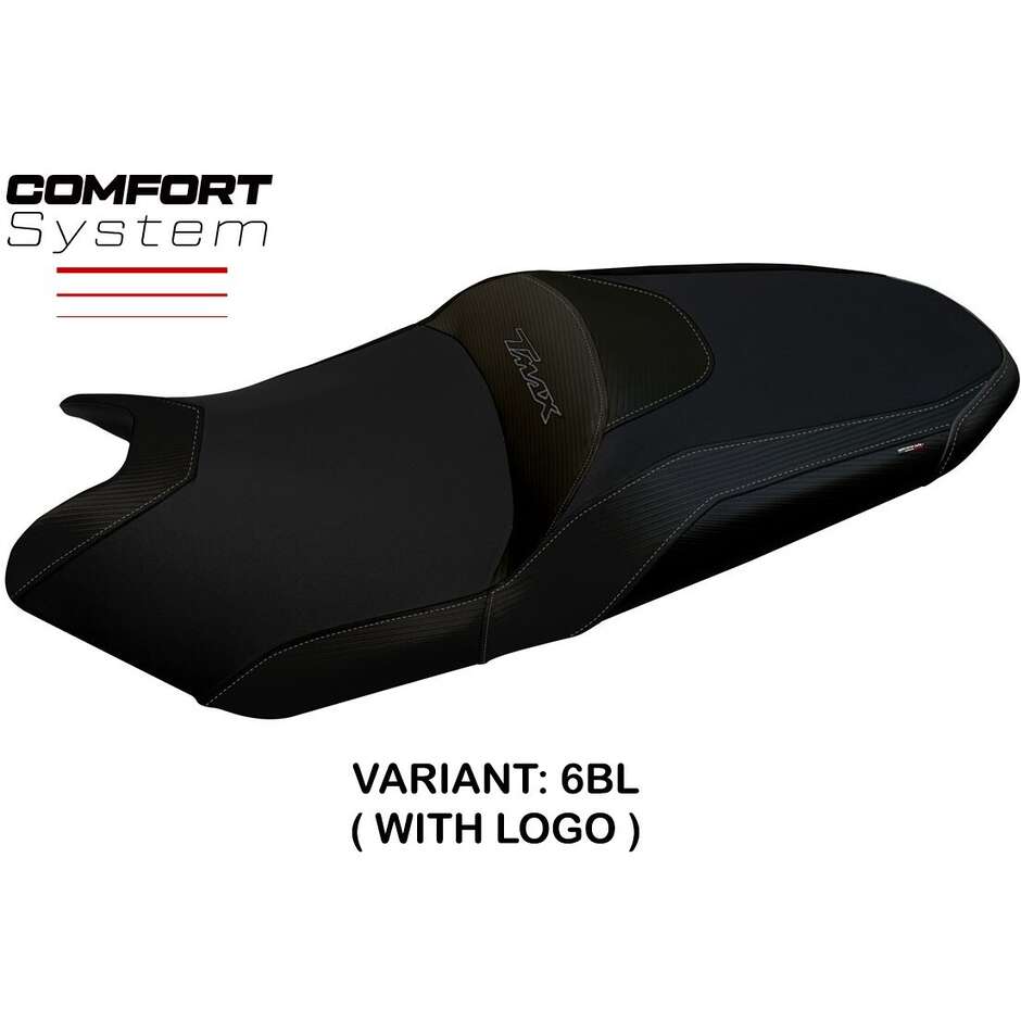Rivestimento Sella TPZ Italia Specifico Per Yamaha T-Max 2017 - 2021 Modello Milano 3 Comfort System