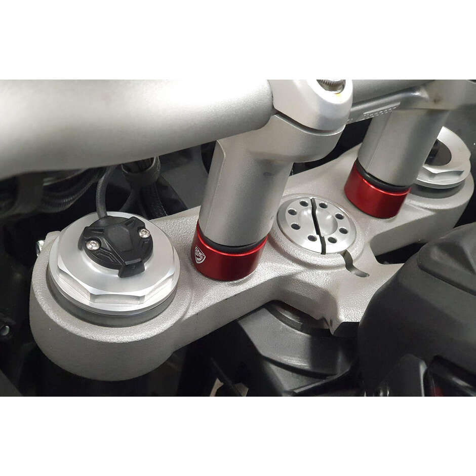 RM260 H 20mm Ducati Multistrada V4 Handlebar Riser for OEM CNC Racing Black