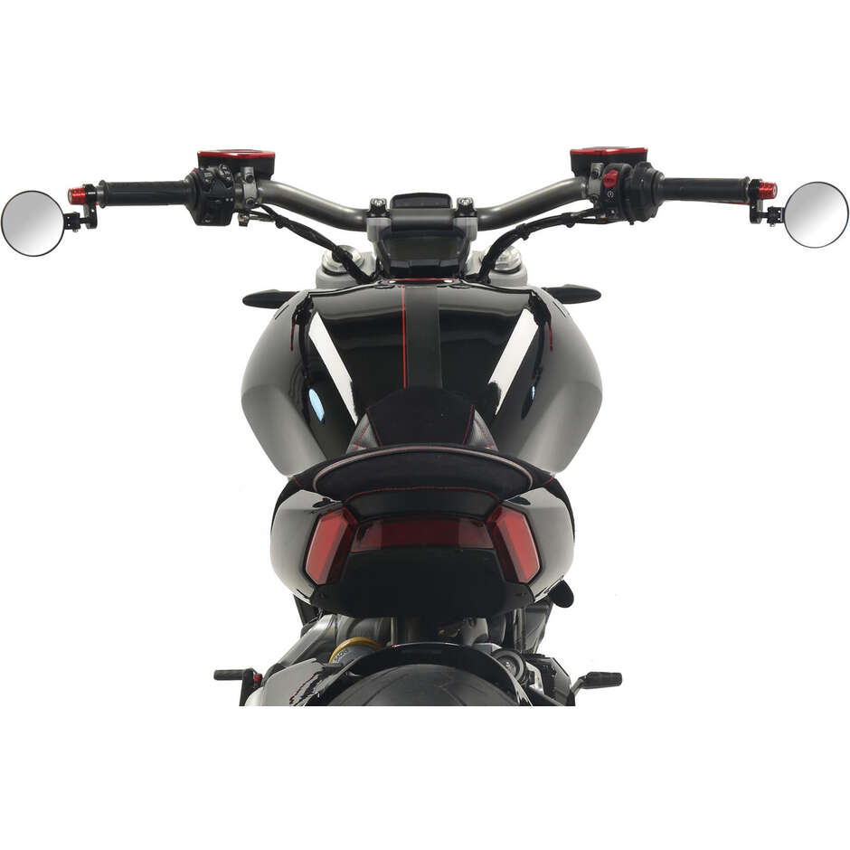 Rocket Bar-End Mirror - Right MR701 CNC Racing Black