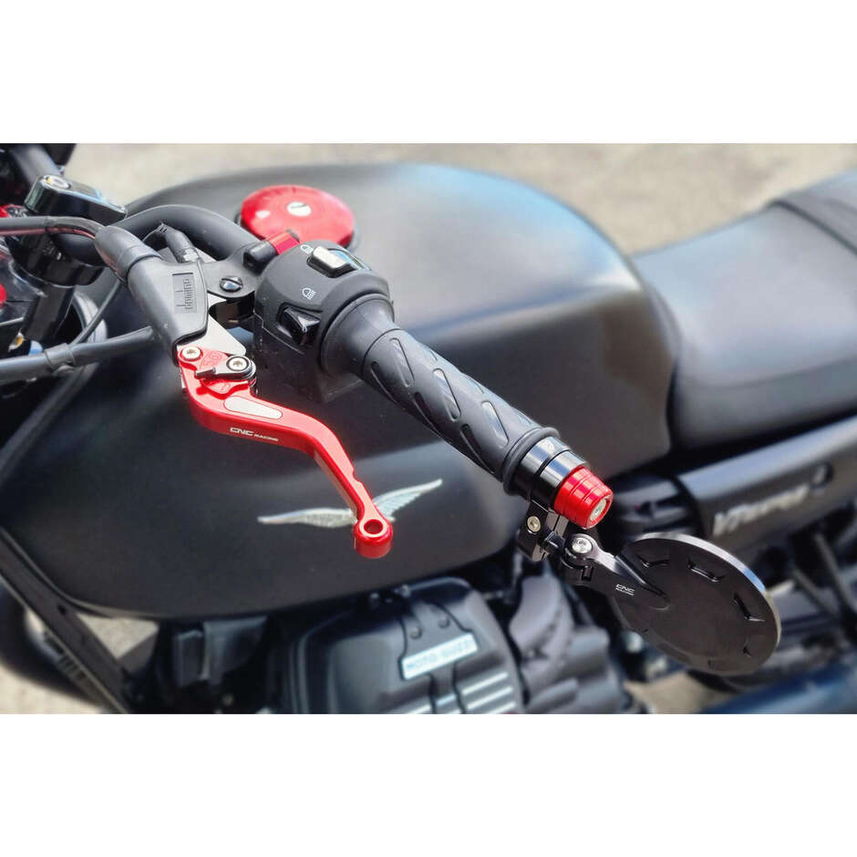 Rocket Evo MRA07 Lenkerendenspiegeladapter für Moto Guzzi CNC Racing gold