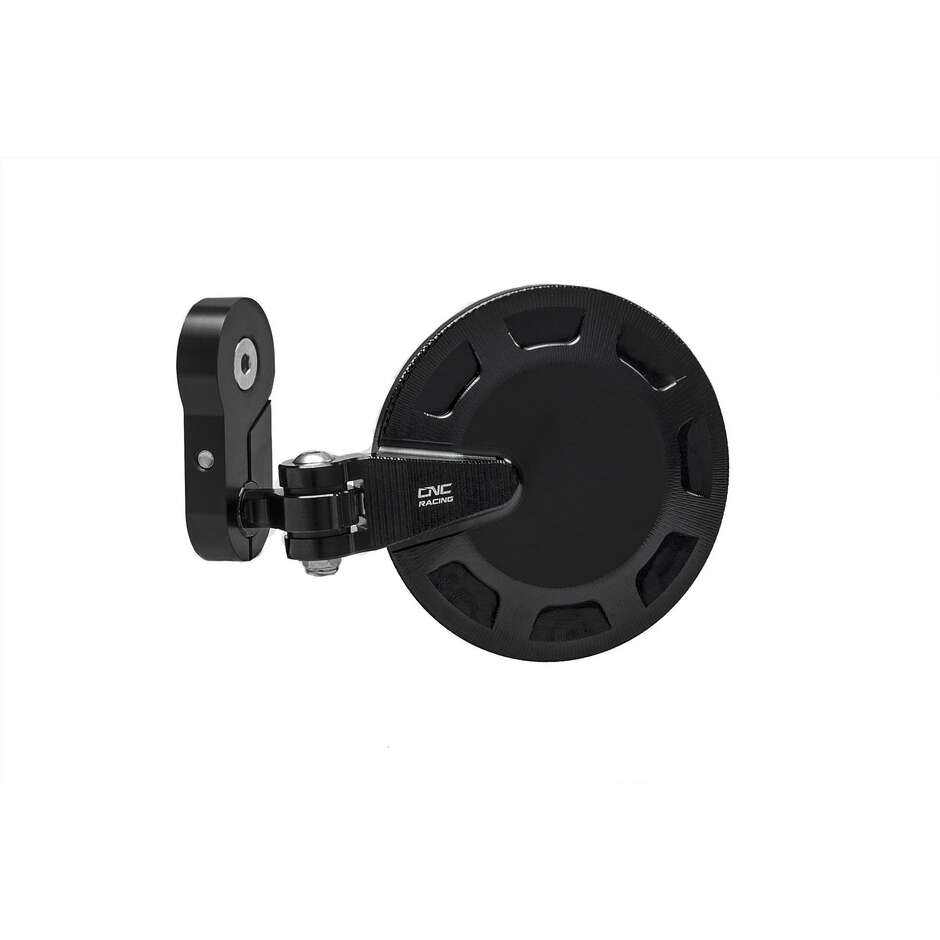 Rocket MR702 Bar-End Mirror - Left CNC Racing Black