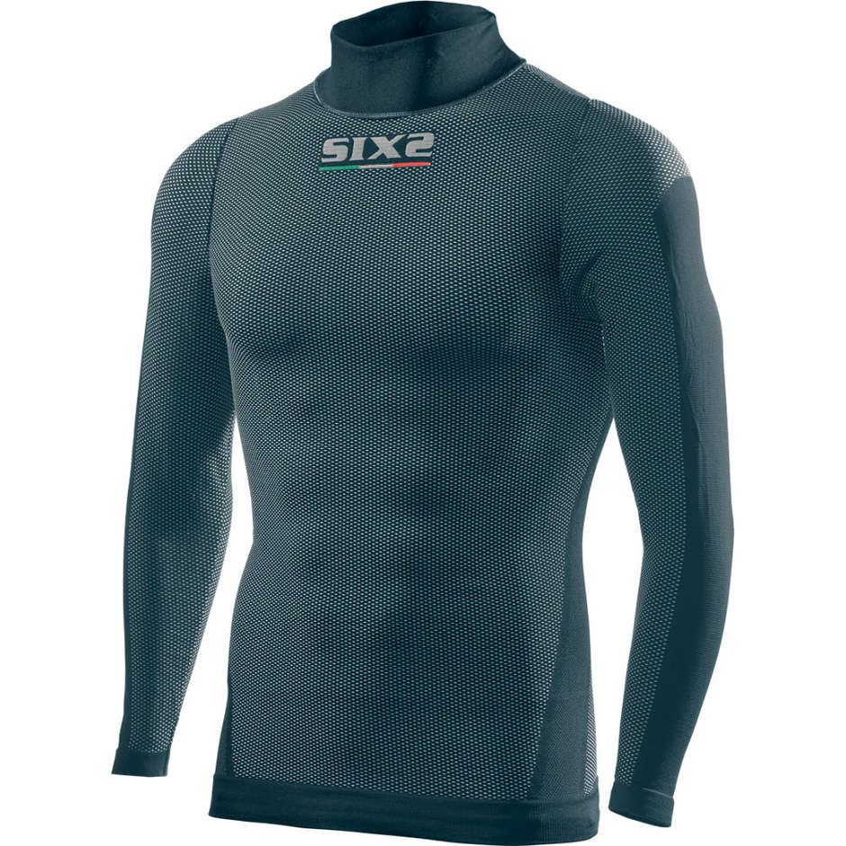 Rollkragen-Unterwäsche mit langen Ärmeln Sixs TS3L Superlight Carbon Oil Underwear