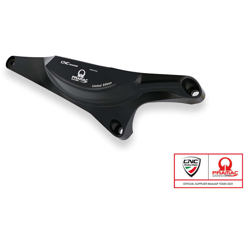"RPS" Alternator Protection Carter Left Side PR302 Ducati Panigale - Pramac Racing Limited Edition CNC Racing Black