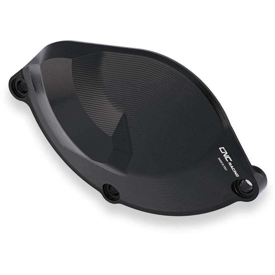 "RPS" Alternator Protection Cover Left Side PR312 Aprilia CNC Racing Black