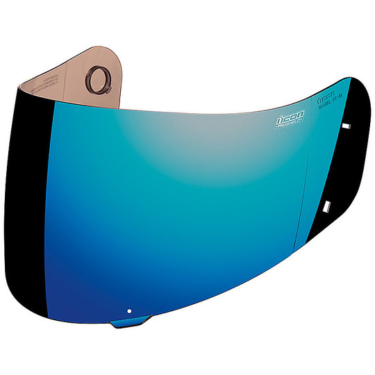 RST Blue Antifog Visor For ICON AIRFRAME / ALLIANCE / ALLIANCE GT Helmet