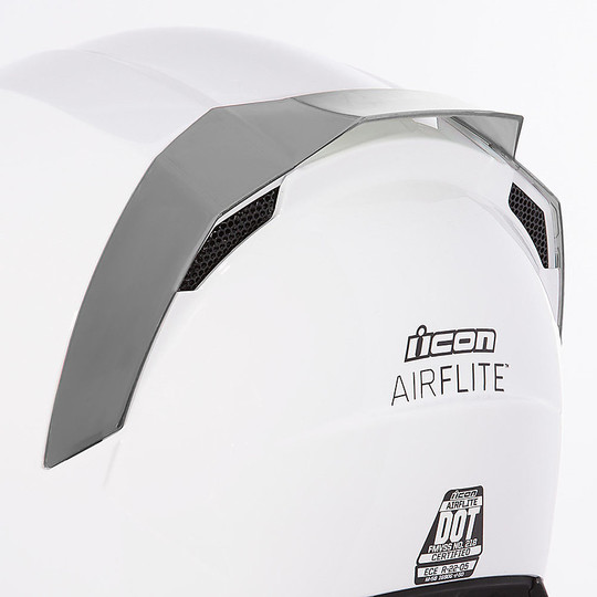 RST Silver Icon Heckspoiler für AIRFLITE Helm