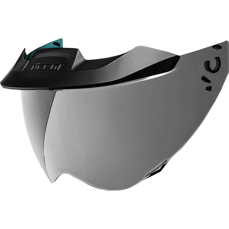 RST Silver MotoShield Icon Visier für DOMAIN Helm