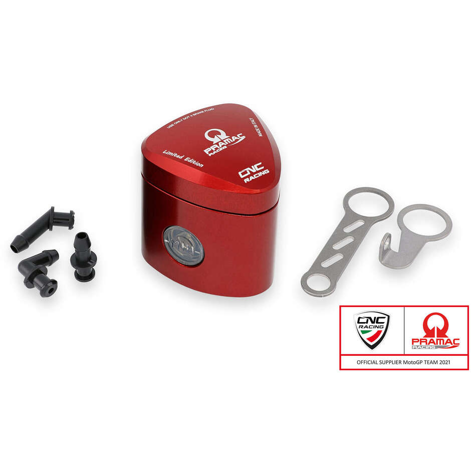 Réservoir d'huile d'embrayage de frein arrière SE500 12 ml REBEL - Pramac Racing Édition limitée CNC Racing Red