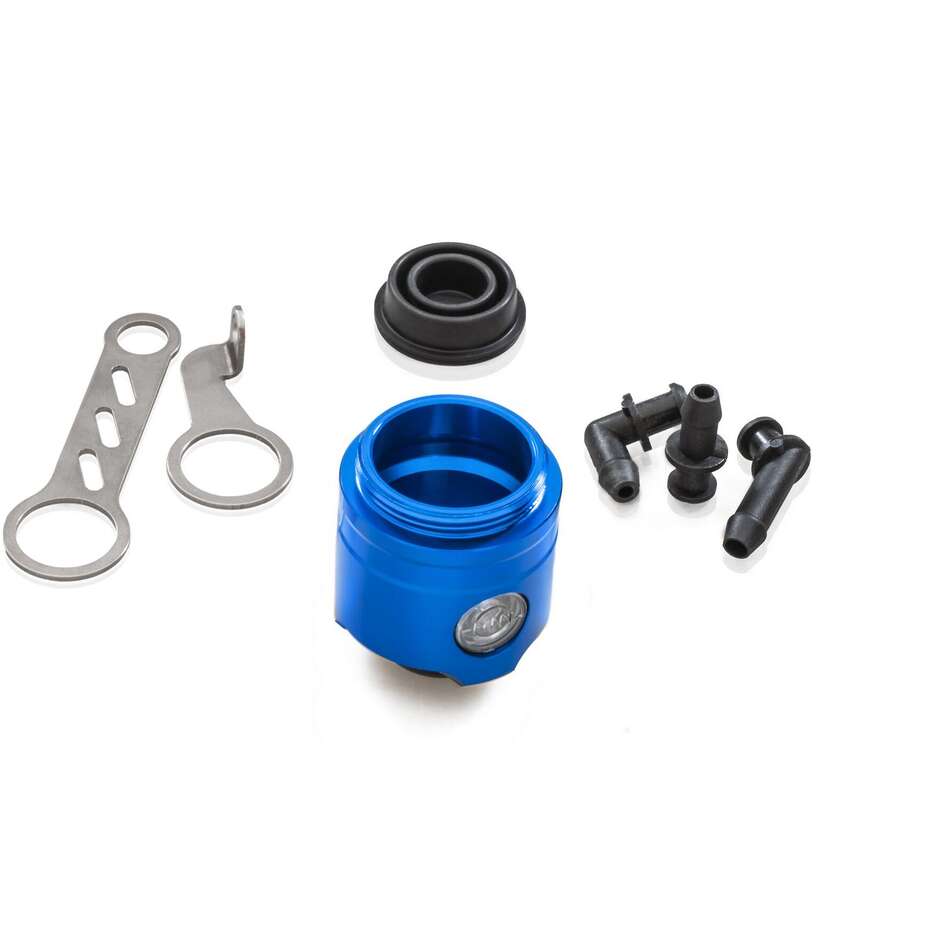 Réservoir d'huile d'embrayage de frein arrière SEB12 12 ml avec voyant de niveau - Corps bleu CNC Racing uniquement